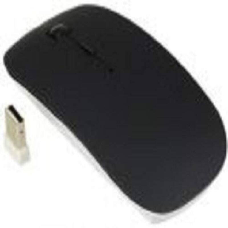 

Generic 2.4 GHz Wireless Optical Slim Mouse, Black