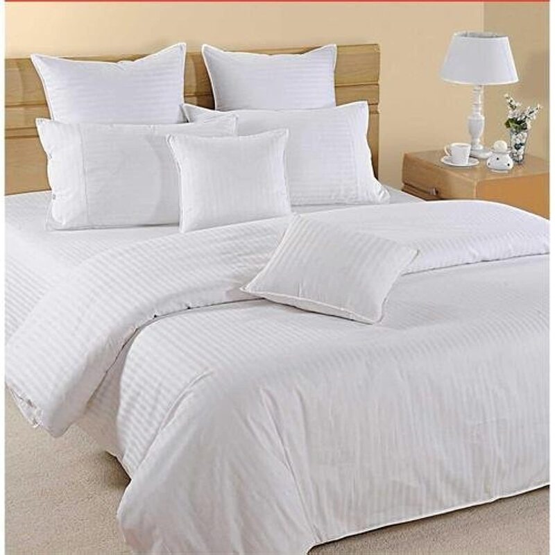 

Generic Hotel Linen Duvet Cover, King, White