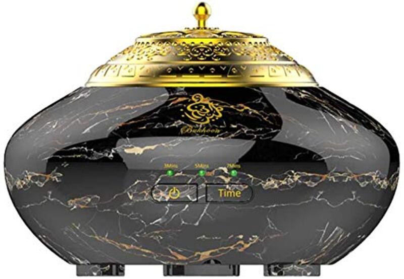 

Zam Arabic Electric Mini Portable Incense Burner, Black