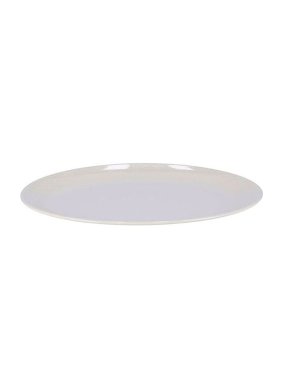 Royalford 16-inch Oval Plate, White