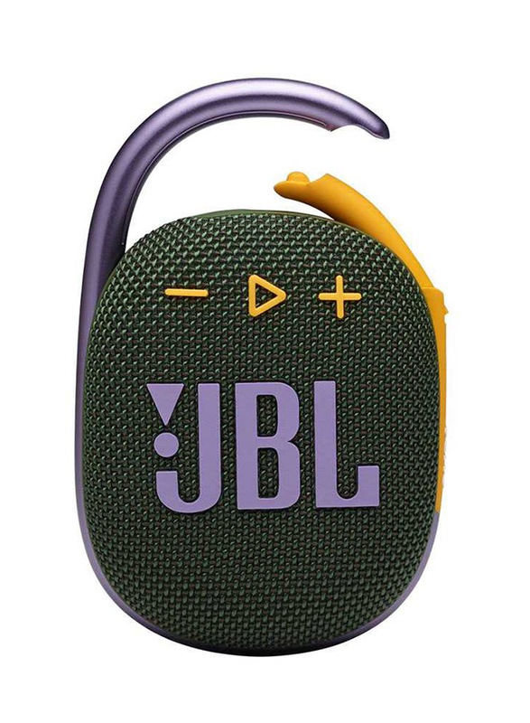 

JBL Clip 4 IP67 Waterproof Portable Wireless Speaker, Green