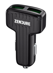 Zendure Car Charger, 30W, 2 Ports, Black