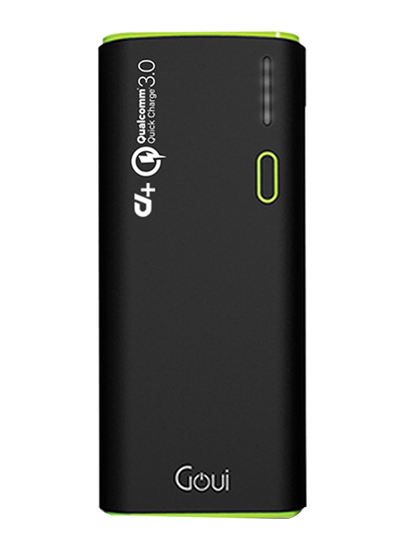 

Goui 17000mAh Kashi PD Fast Charging Power Bank with Micro USB & Type-C Input, Black