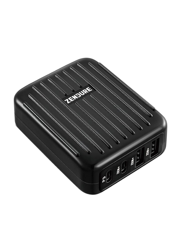 

Zendure A-Series Desktop/Wall Charger with PD, 32W, 4 Ports, Black