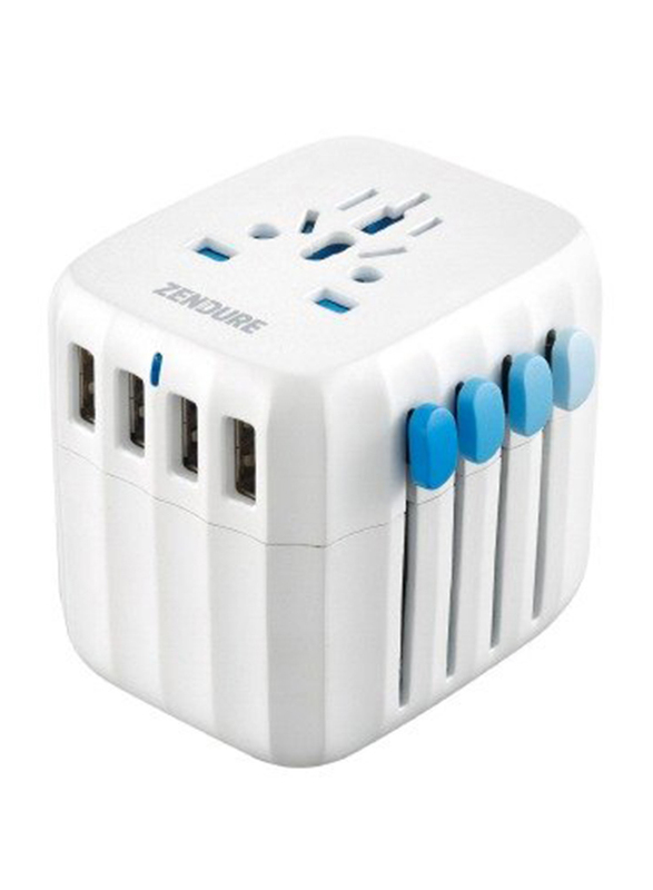 Zendure Passport Universal Wall Charger, White