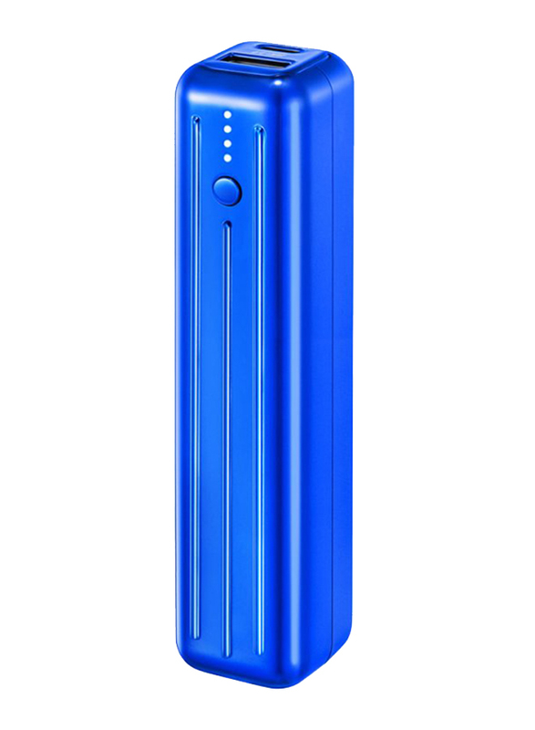 

Zendure 5000mAh SuperMini Lipstick Size Power Bank, Blue