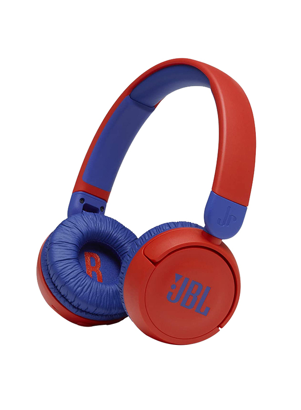 

JBL JR310BT Kids Wireless On-Ear Headphones with Mic, Red/Blue