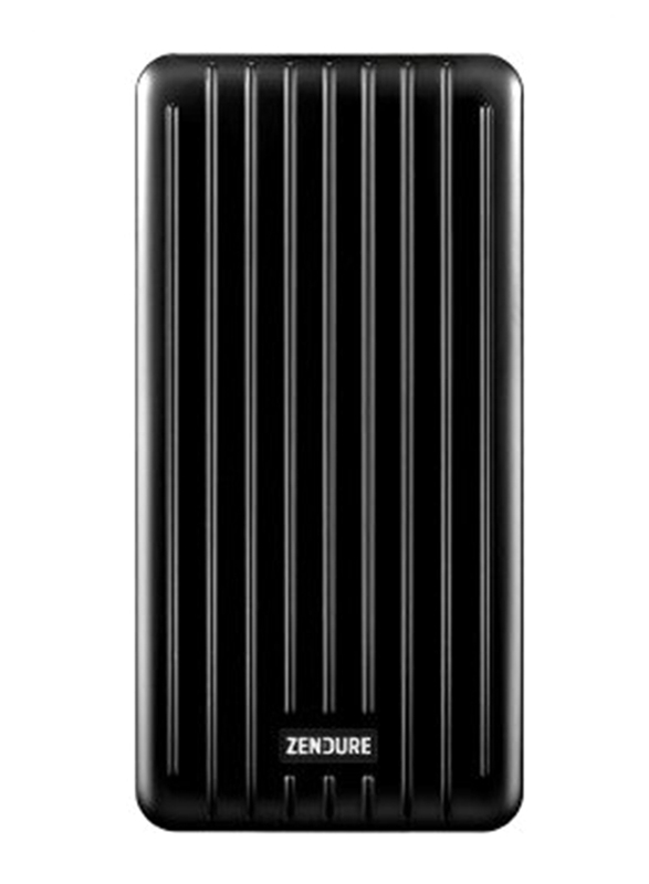 

Zendure 10000mAh Super Slim PD Fast Charging Power Bank, Black