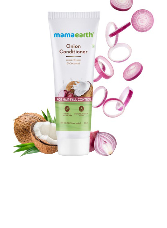 Mamaearth Onion Hair Conditioner for All Hair Types, 25ml 