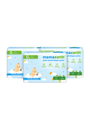 Mamaearth Plant Based Diaper Pants, Size L, 9-14 kg, Combo Pack, 3 x 30 Count