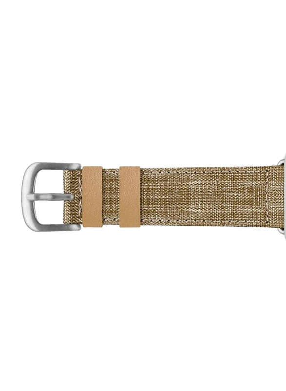 Evutec Northill Series Watch Band for Apple Watch 44mm/42mm Series 4/3/2/1, Tweed Tan