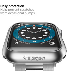 Spigen Apple Watch 44mm Series 6 / SE / 5/4 PC case cover Thin Fit, Graphite
