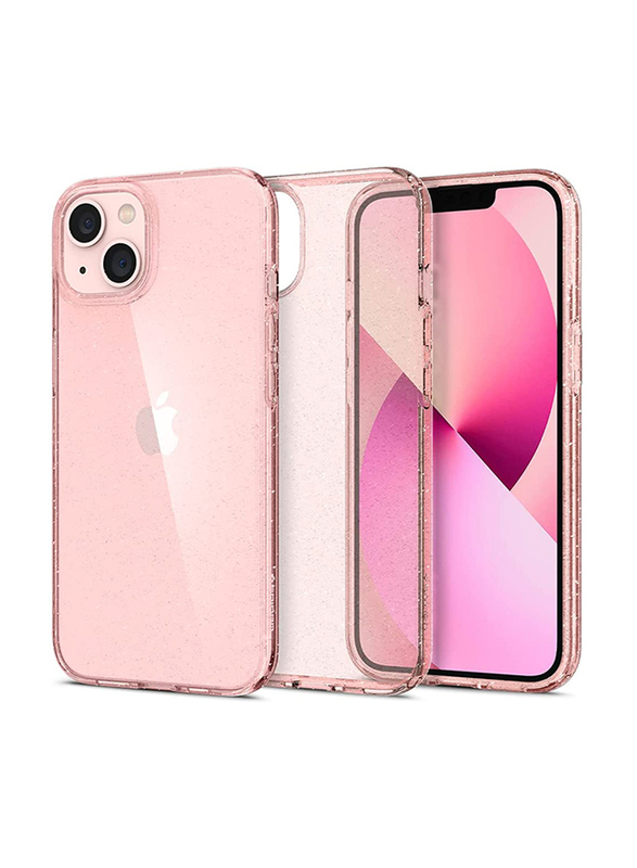

Spigen Apple iPhone 13 TPU Case Cover Liquid Crystal Glitter, Rose Quartz