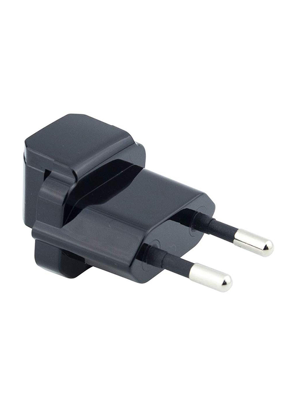 Xpower WC3Q3 Universal Wall Charger, Smart Travel Quick and 7.8A QC 3.0 USB 2.4A Fast Charge with Travel Adapters, Black