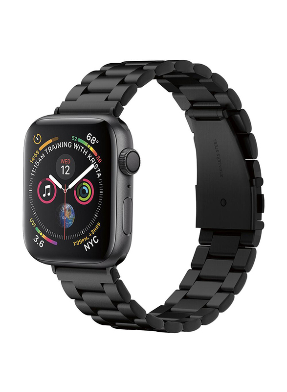 Spigen Modern Fit Watch Band for Apple Watch 44mm Series 5/4 and Apple Watch 42mm Series 3/2/1, Black