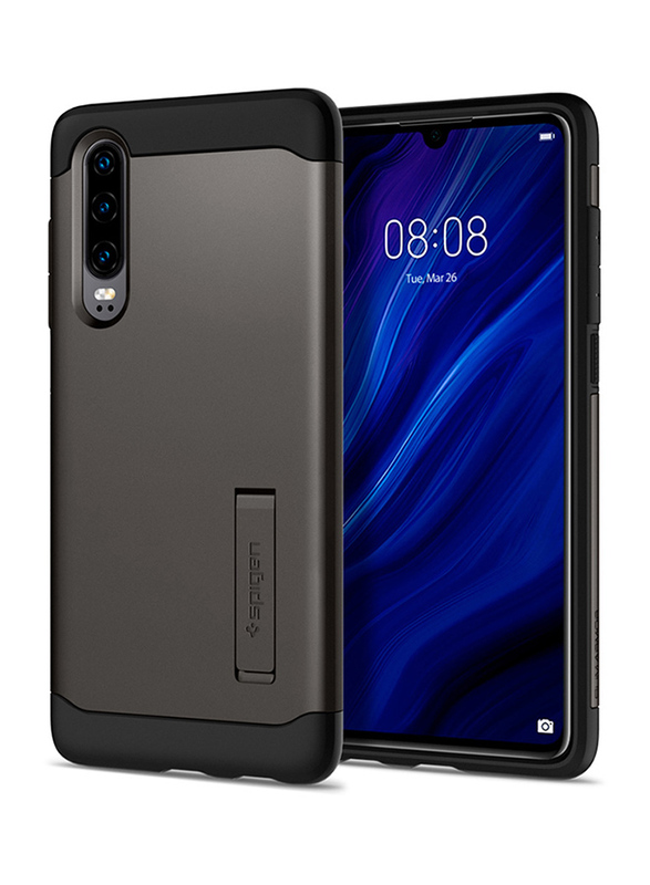 

Spigen Huawei P30 Slim Armor Mobile Phone Case Cover, Gunmetal