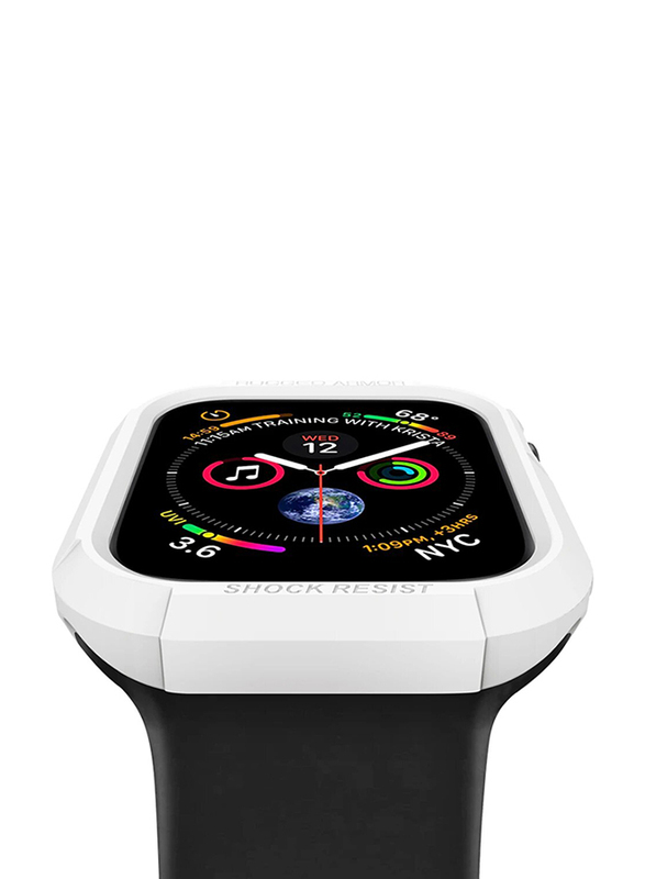 Spigen Rugged Armor Watch Case Cover for Apple Watch 44mm Series 4, White