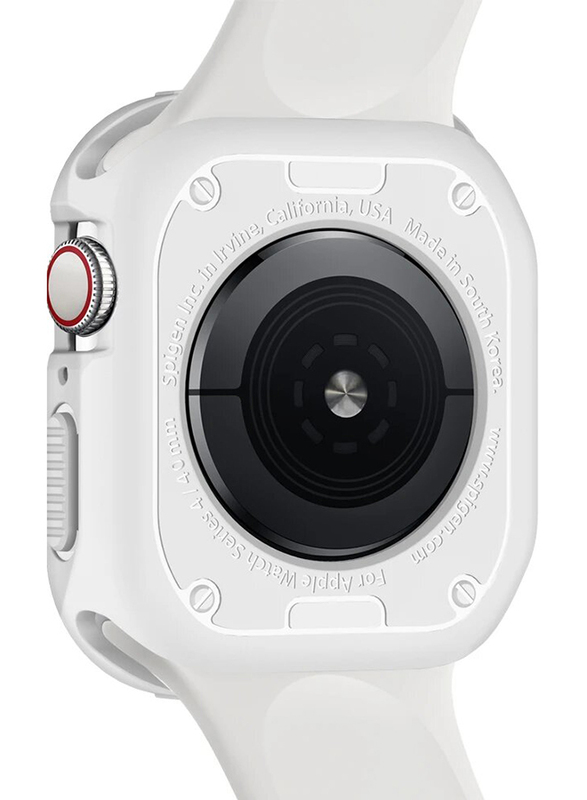 Spigen Rugged Armor Watch Case Cover for Apple Watch 44mm Series 4, White