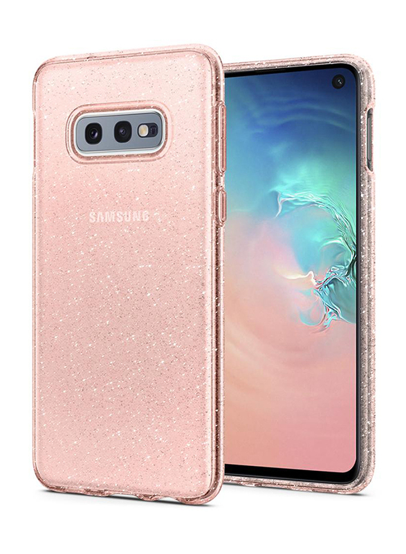 

Spigen Samsung Galaxy S10e Liquid Crystal Glitter TPU Mobile Phone Case Cover, Rose Quartz
