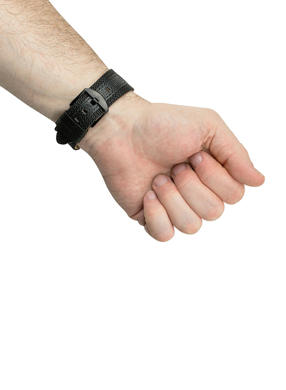 Evutec Northill Series Watch Band for Apple Watch 40mm/38mm Series 4/3/2/1, Black