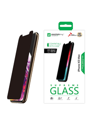 Amazing Thing Apple iPhone XS Max Supreme Glass Privacy Tempered Glass Screen Protector, Clear