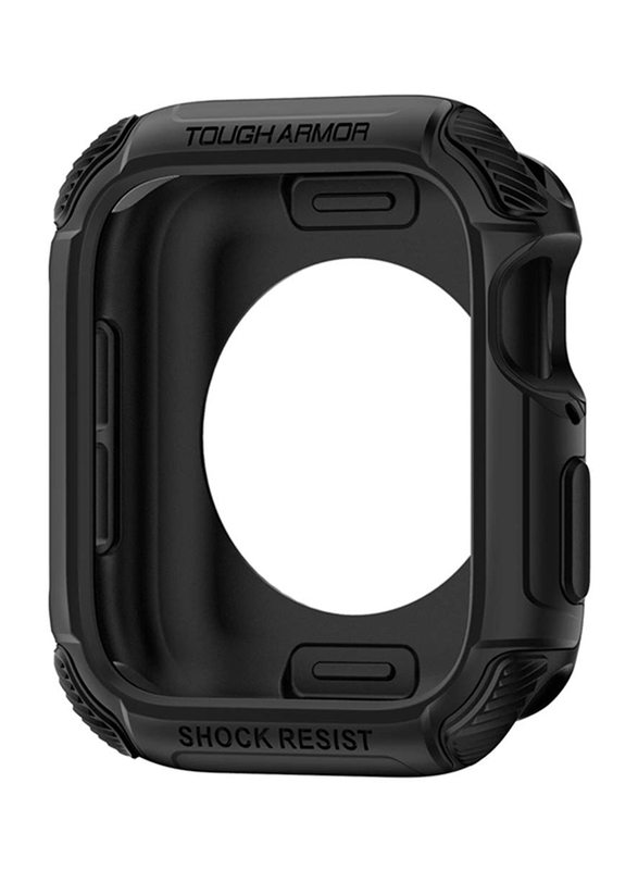 Spigen Tough Armor Watch Case Cover for Apple Watch 44mm Series 4, Black