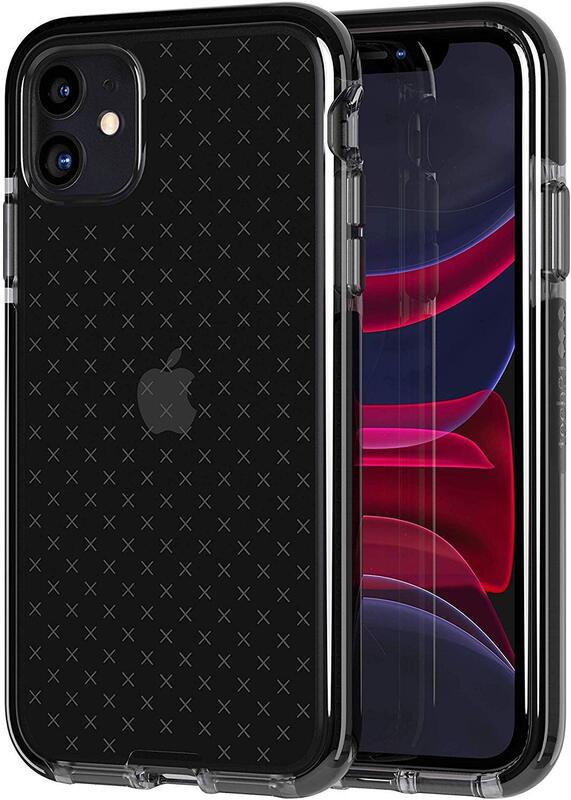 

Tech21 Apple iPhone 11 case cover Evo Check, Smokey Black