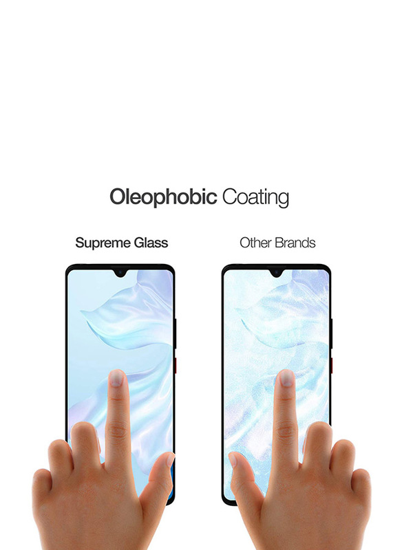 Amazing Thing Huawei P30 Lite Supreme Glass 2.5D Full Glue Tempered Screen Protector, Clear