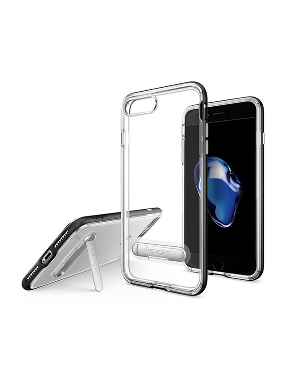Spigen Apple iPhone 7 Plus Crystal Hybrid Mobile Phone Case Cover, Black