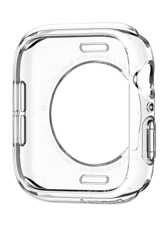 Spigen Liquid Crystal Watch Case Cover for Apple Watch 44mm Series 4, Crystal Clear