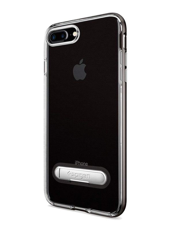 Spigen Apple iPhone 7 Plus Crystal Hybrid Mobile Phone Case Cover, Black