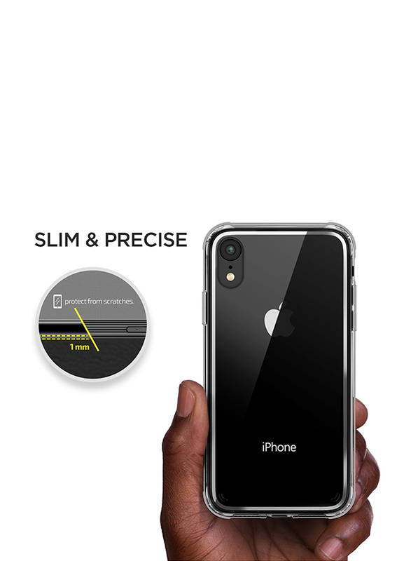 Vrs Design Apple iPhone XR Crystal Chrome Mobile Phone Case Cover, Clear