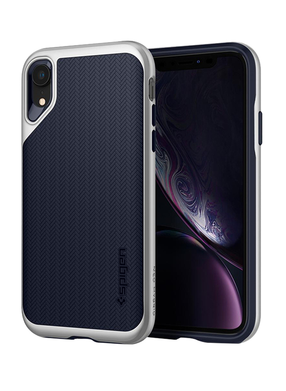 

Spigen Apple iPhone XR Neo Hybrid Mobile Phone Case Cover, Satin Silver