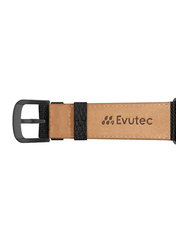 Evutec Northill Series Watch Band for Apple Watch 44mm/42mm Series 4/3/2/1, Brigandine Lava