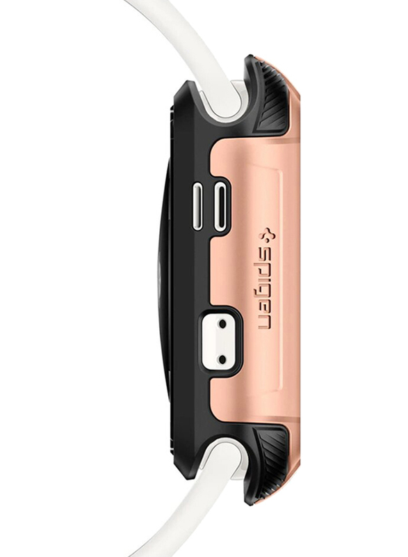 Spigen Tough Armor 2 Watch Case Cover for Apple Watch 42mm Series 3/2/1, Blush Gold