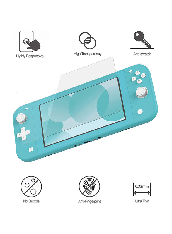 Amazing Thing 2-Pieces Supreme Glass Screen Protector for Nintendo Switch Lite, Clear