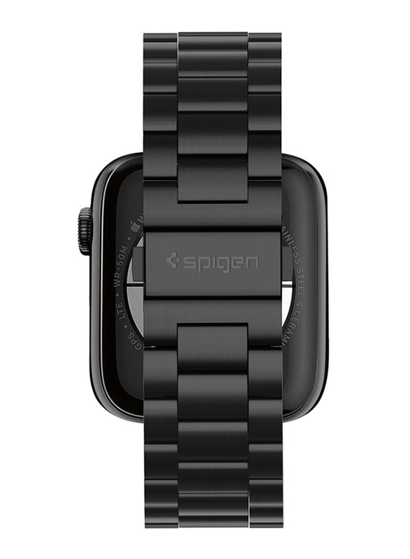 Spigen Modern Fit Watch Band for Apple Watch 44mm Series 5/4 and Apple Watch 42mm Series 3/2/1, Black