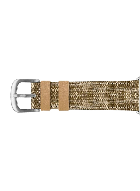 Evutec Northill Series Watch Band for Apple Watch 44mm/42mm Series 4/3/2/1, Tweed Tan