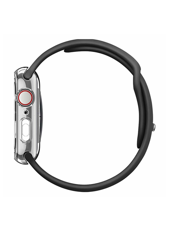 Spigen Liquid Crystal Watch Case Cover for Apple Watch 44mm Series 4, Crystal Clear