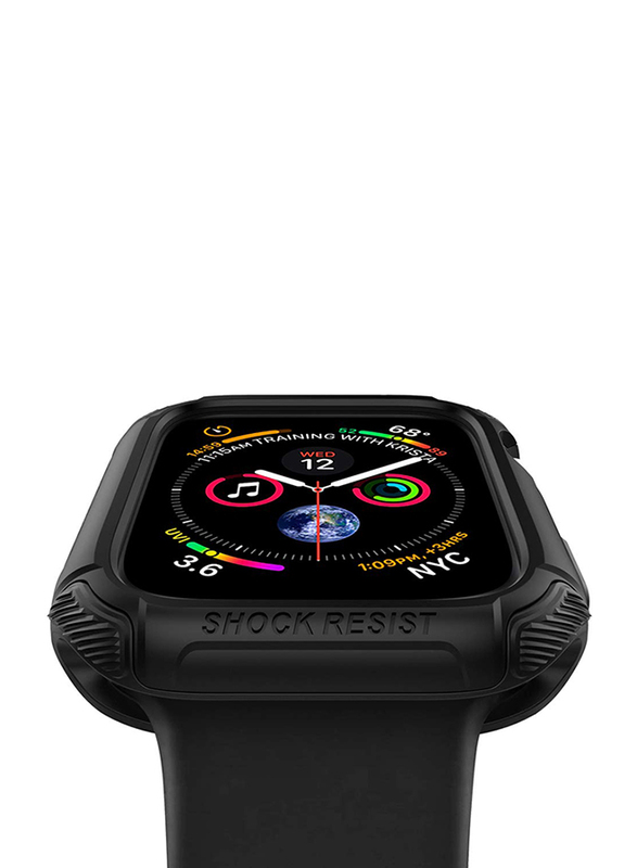 Spigen Tough Armor Watch Case Cover for Apple Watch 44mm Series 4, Black