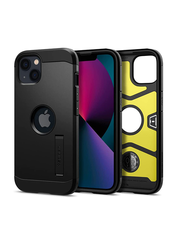 

Spigen Apple iPhone 13 Mini Combination Case Cover Tough Armor, Black