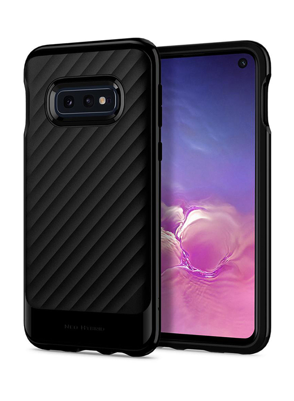 Spigen Samsung Galaxy S10e (2019) Neo Hybrid Mobile Phone Case Cover, Midnight Black