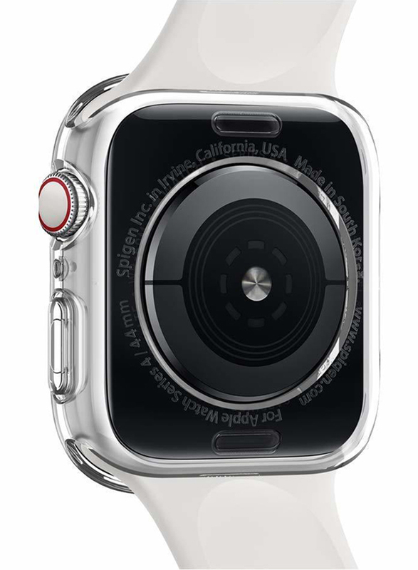 Spigen Liquid Crystal Watch Case Cover for Apple Watch 44mm Series 4, Crystal Clear