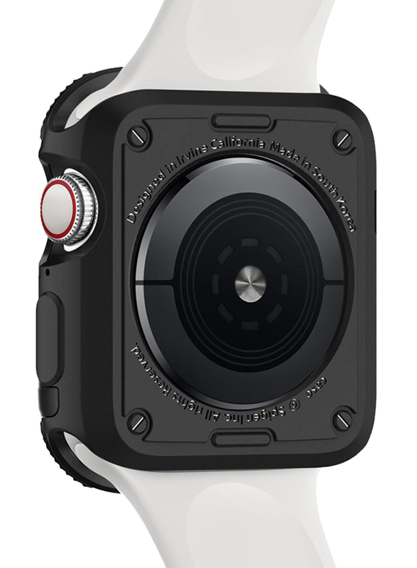 Spigen Tough Armor Watch Case Cover for Apple Watch 44mm Series 4, Black