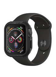 Spigen Rugged Armor Watch Case Cover for Apple Watch 40mm Series 4, Black