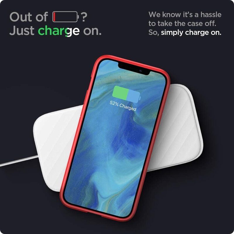 Spigen Apple iPhone 12 Pro MAX Case Cover Ultra Hybrid, Red