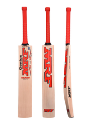 MRF EW Genius Grand Edition 3.0 Cricket Bat, Beige/Red