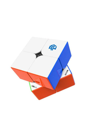 Gan 251 M Air 2 x 2 Magnetic Speed Cube, Ages 3+, Multicolour