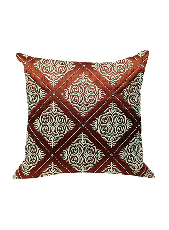 OraOnline Florenza Rust Decorative Cushion/Pillow, 40x40 cm
