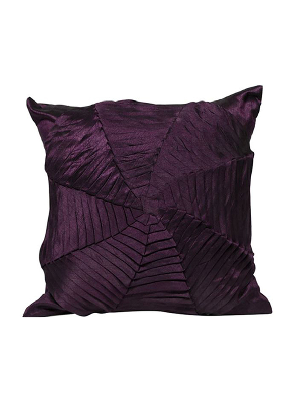 OraOnline Kyrah Two Purple Decorative Cushion/Pillow, 40x40 cm
